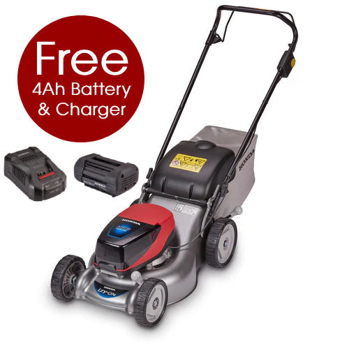 Honda HRG416XBP 16" Push IZY-On Battery Lawnmower Plus FREE 4Ah Battery & Charger