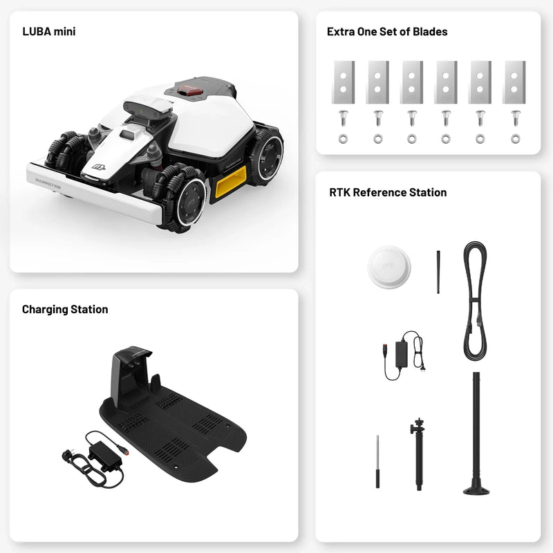 LUBA-MINI 800m AWD ROBOTIC MOWER